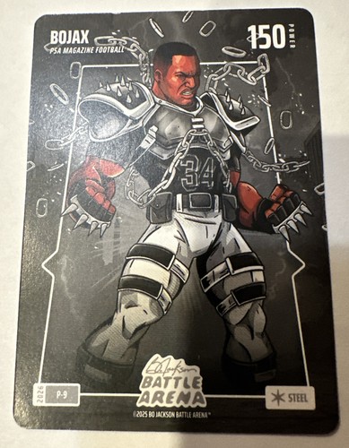 2026 Bo Jackson Battle Arena Bojax P-9 PSA Magazine SP Steel 150 Power B598