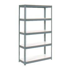Boltless Extra Heavy Duty Shelving 36"W x 12"D x 60"H 6 Shelves 1500 lbs.