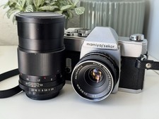 Mamiya 500 TL + Auto Sekor 50mm 2.8 + 135mm 2...