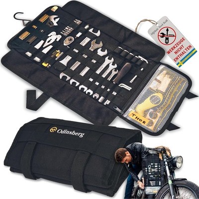Heavy Duty Tool Roll Werkzeugrolle für Motorrad - Werkzeugtasche ohne Inhalt 