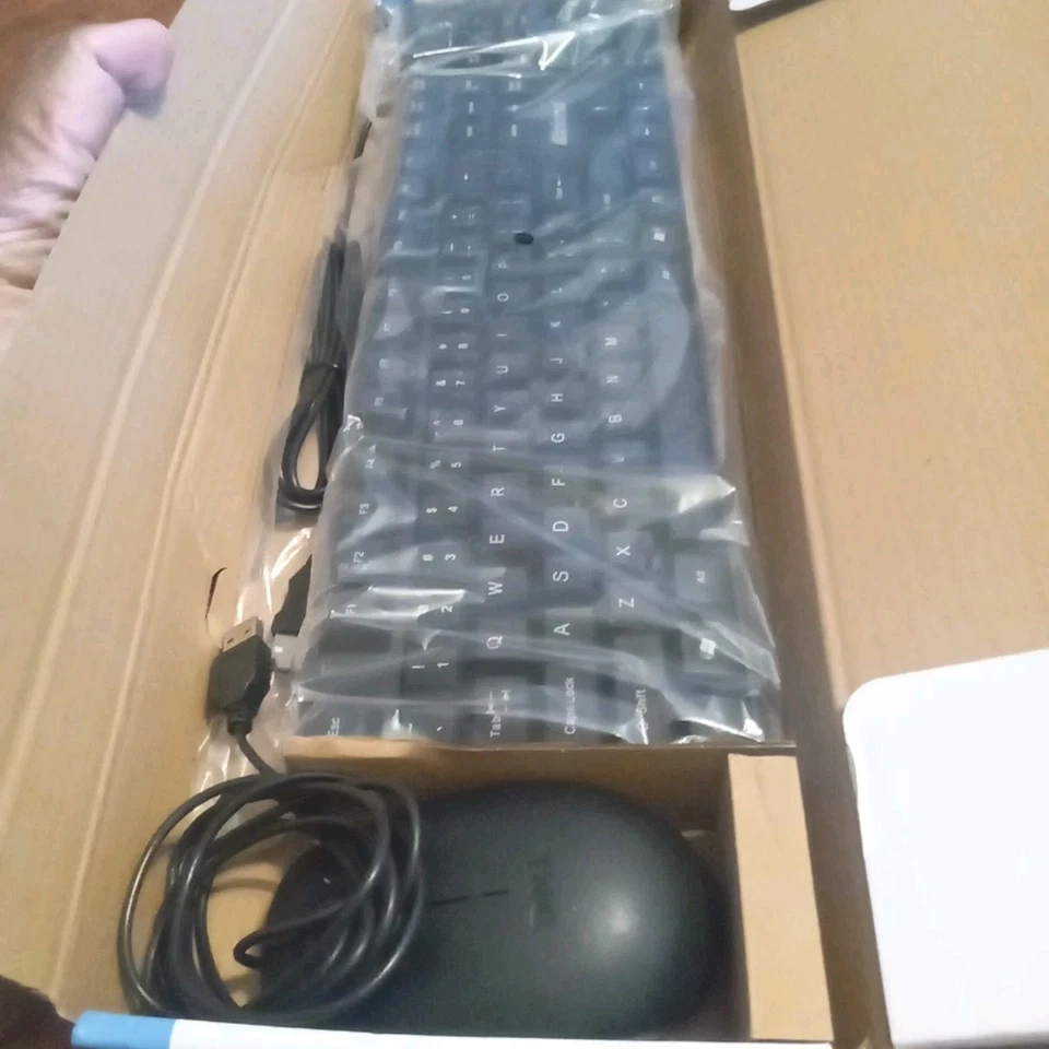 INLAND USB Keyboard and Mouse Kit Black Wireless NEW IN BOX for Laptop/PC - Image 4 of 4