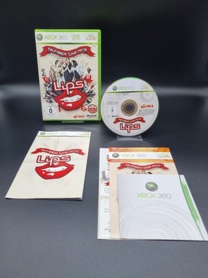 Lips Number One Hits - Microsoft Xbox 360 - OVP + Anleitung