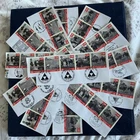 GB QEII 1994 D-Day FDC Cut Outs 13x Different Post Marks