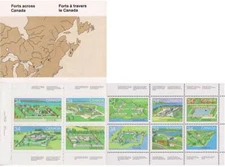 Canada Scott 1059a, BK87 Unused.