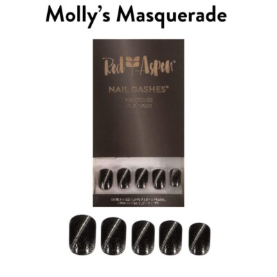 Red Aspen Press On Nails - Molly's Masquerade - NIB