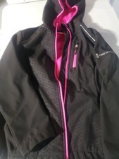 Free Country Girls Medium 5 6 winter hooded coat jacket full zip pockets warm r