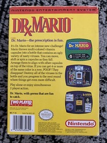 Dr. Mario NES in Box Nintendo