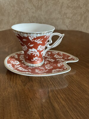 Ultra Fine Porcelain Teacup With Saucer
