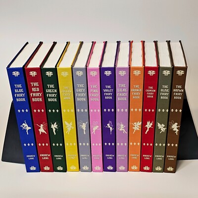 Andrew Lang Fairy Books Complete Set HC - 12 Books - Read Description