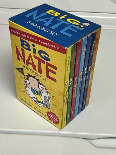 Big Nate 8-Book Set by Lincoln Peirce Novels Comics  Double-Sided - Bild 1 von 3