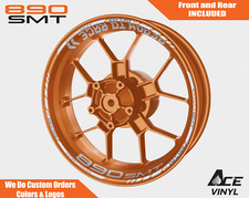 KTM 690 SMC R Felgenaufkleber Rad Aufkleber Streifen Ready to Race