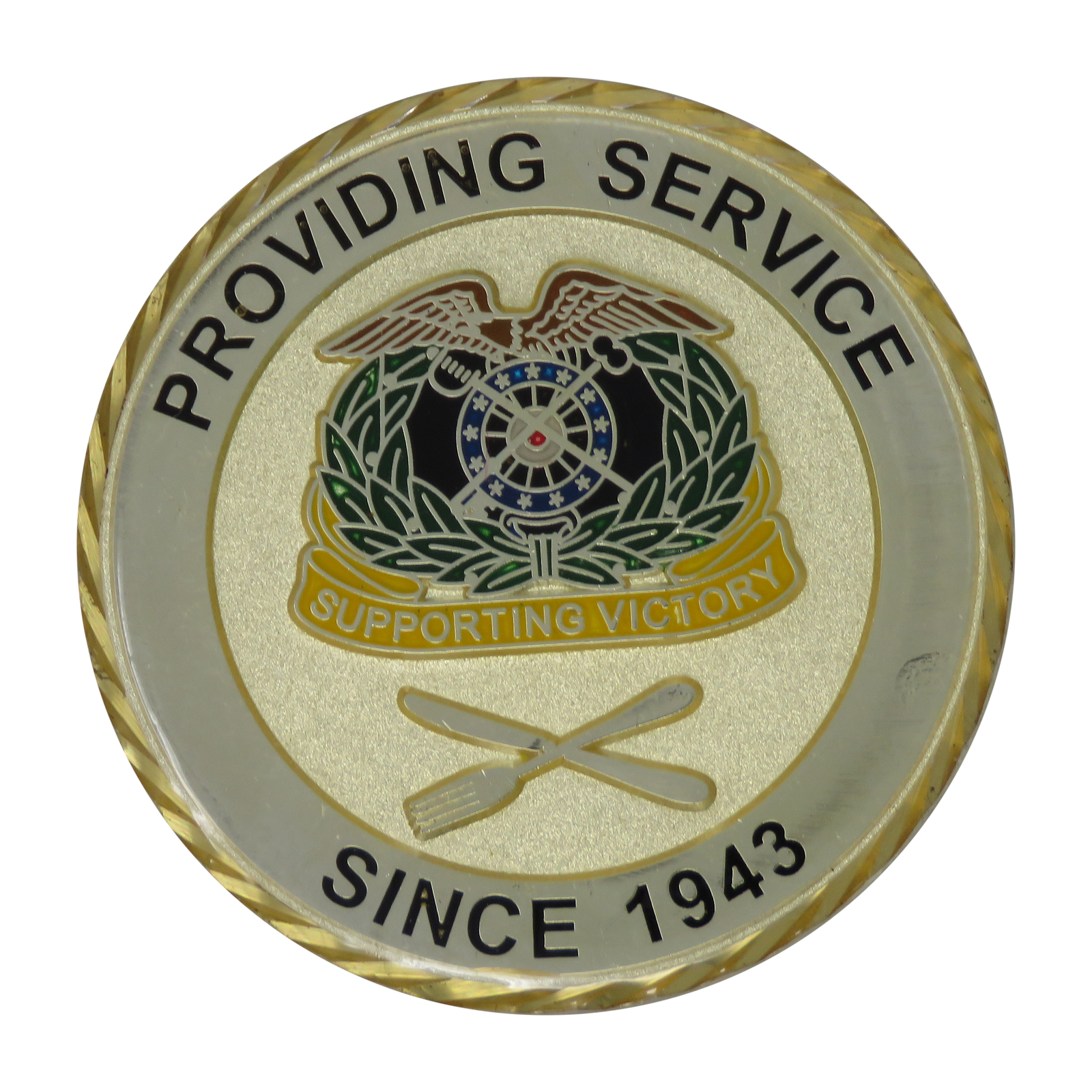 US Airforce Providing Service Since 1943 Challenge Coin