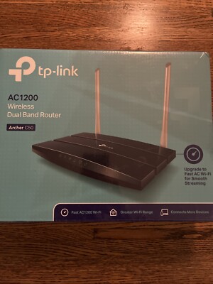AC1200 Wireless Dual Band Router (TP-Link Archer C50)