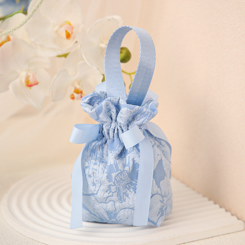 6X Engagement Party Wedding Candy Bag Handheld Pouch Bag No