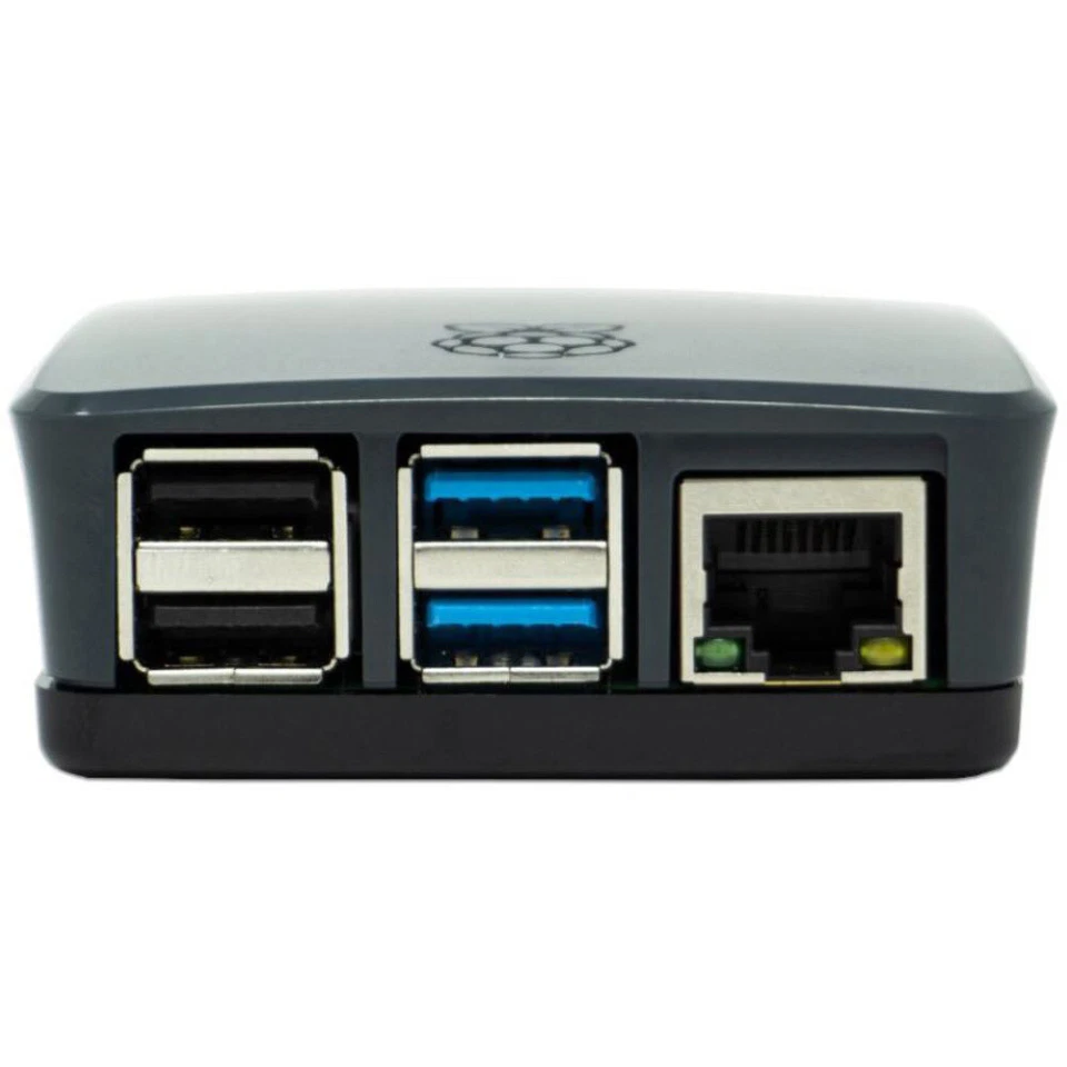 Raspberry Pi® SBC-Gehäuse Geeignet für: Raspberry Pi® 4 B Schwarz - Bild 2 von 2