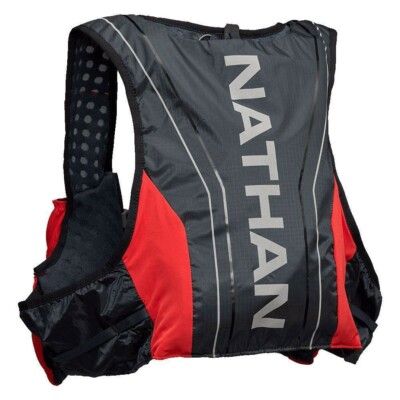 Nathan Vaporswift 4L (mit 1,5L Trinkblase) Blue Nights / High Risk Red L-XXXL