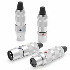  Oyaide FOCUS 1 Ball Bearing Lock XLR Connector 4pcs Official Model