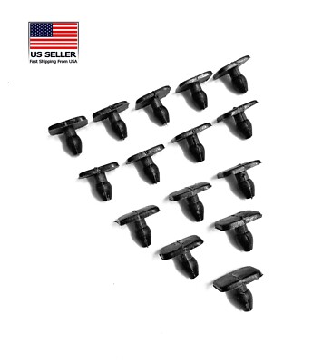 15 pcs Front Fender Retainer, Clips Insert Grommet for Mercedes-Benz
