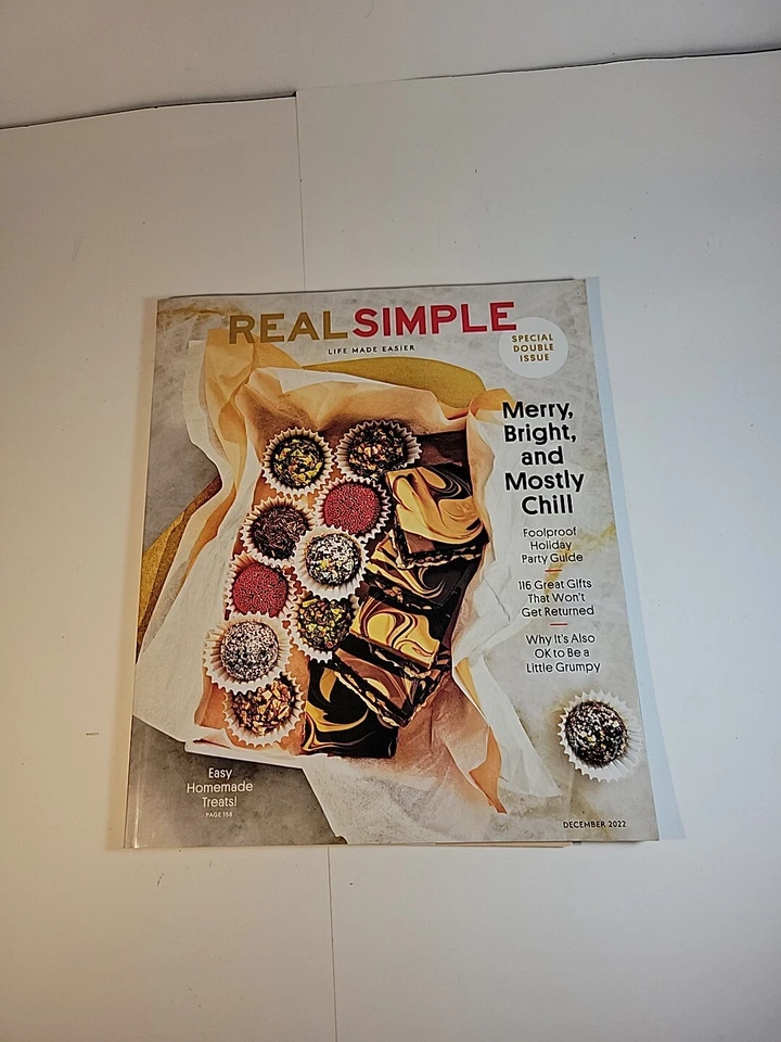 Real Simple Magazine Special Double Issue December 2022 - Image 2 of 4