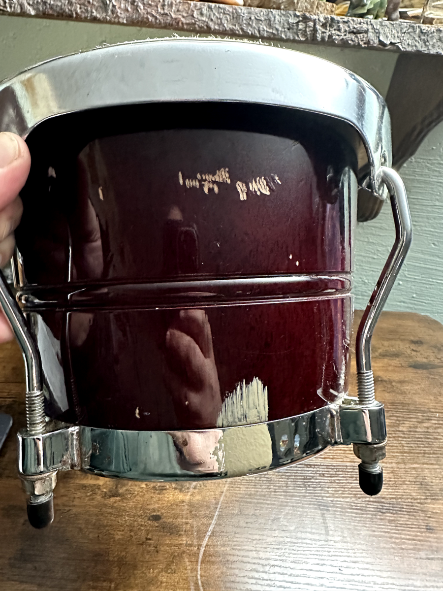 Latin Percussion LP M Cohen Performer Series BONGOS Brown w Latin Percussion LP M Cohen Performer Series BONGOS Brown w