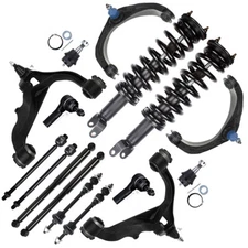 Front Complete Struts Upper Control Arms Kit For 2006-2008 Dodge Ram 1500 4WD