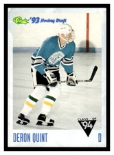 1993 Classic #109 Deron Quint - Tabor Academy Seawolves