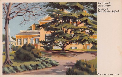 Arlington VA ~ Lee Mansion-Painting Von Ruth Perkins Safford ~ 1940 Los 8