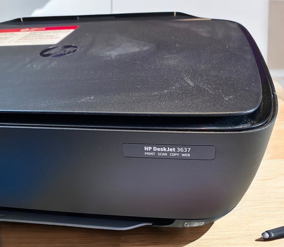 HP DeskJet 3637 Wireless Color Inkjet All-in-One Printer | eBay