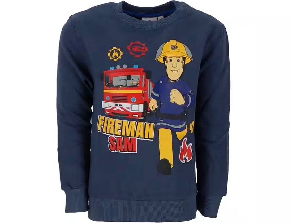 FIREMAN SAM Feuerwehrmann Sam Sweatshirt blau