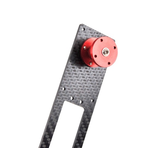 Carbon Fiber Servo Vertical Double Rudder Tray Kit for 20-50CC RC Airplane - Picture 11 of 11
