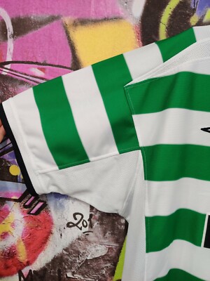 Umbro Celtic Maillot De Football Homme Tg L Soccer Shirt