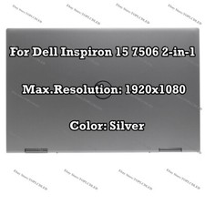 Dell Inspiron 15 7506 2-in-1 FHD 15" LCD Touch Screen Assembly Display Complete