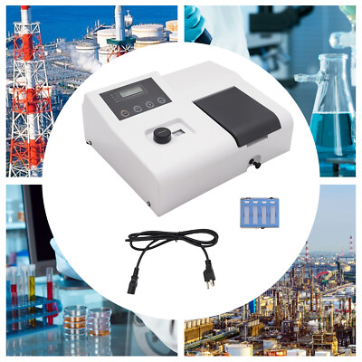 Digital Visible Spectrophotometer 350-1020nm Laboratory Spectrometer Equipment