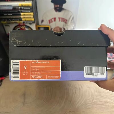 Nike SB Dunk High Brian Anderson SIGNED Nothing But The Truth Size 9 RARE Nike SB Dunk High Brian Anderson SIGNED Nothing But The  main image 4