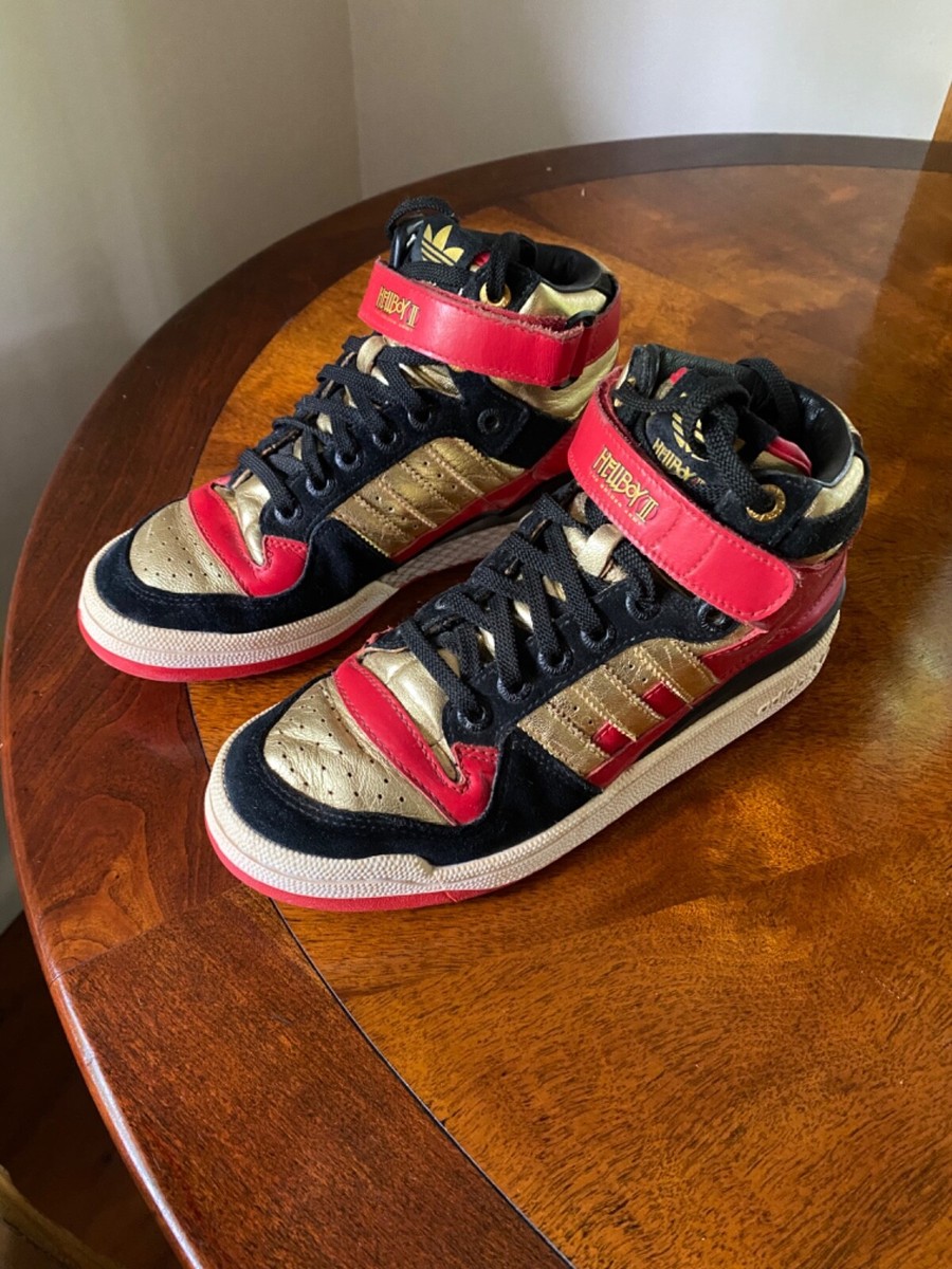 adidas - 世界5000足限定 adidas FORUM MID HELLBOY アメコミ adidas Forum Mid Hellboy 2 Men's - G04663 - US