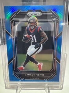 2022 Panini Prizm #322 Dameon Pierce Rookie Light Blue Prizm Mint Texans RC