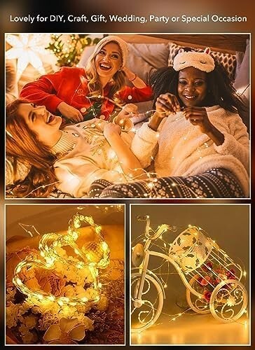 12 Pack LED Fairy Lights Battery Operated String Lights - 7ft 20LED Waterproof - Bild 3 von 8