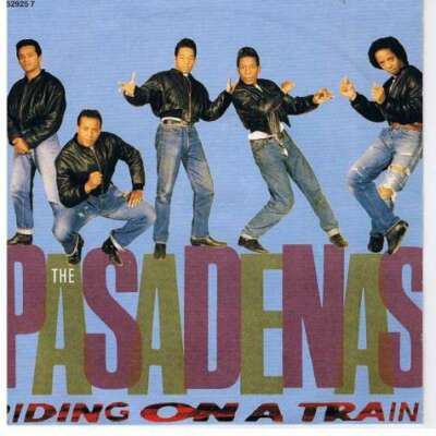 The Pasadenas - Riding On A Train 7'' Single Vinyl Schallplatte 