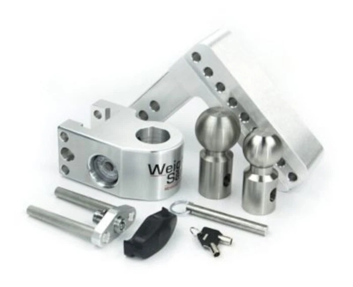 Weigh Safe Drop Hitch w/Tongue Weight Scale For 6″ Drop Length 2″ Shaft Size - Изображение 2 из 4