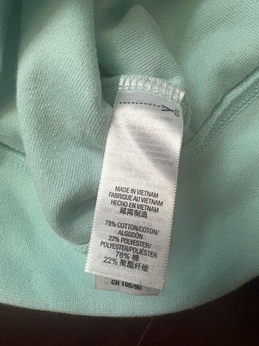 Juicy Couture Hooded Zip Up GIRLS size M AQUA SKY CHOOSE JCY HDI - Picture 12 of 12
