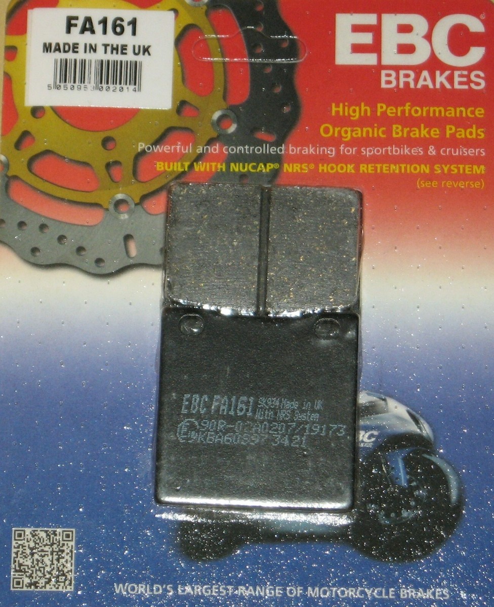 AHL Hintere Bremsbeläge Für Suzuki GSXR750 (1985-2000) – Halbmetallisch, 52,6x53x9 Mm