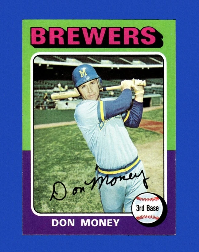 Don Money trading card