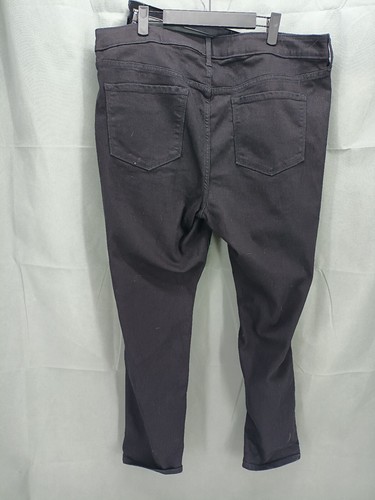 NWTOld Navy Jeans Womens Size 18 Skinny Distressed High Rise Black Denim - Picture 5 of 6