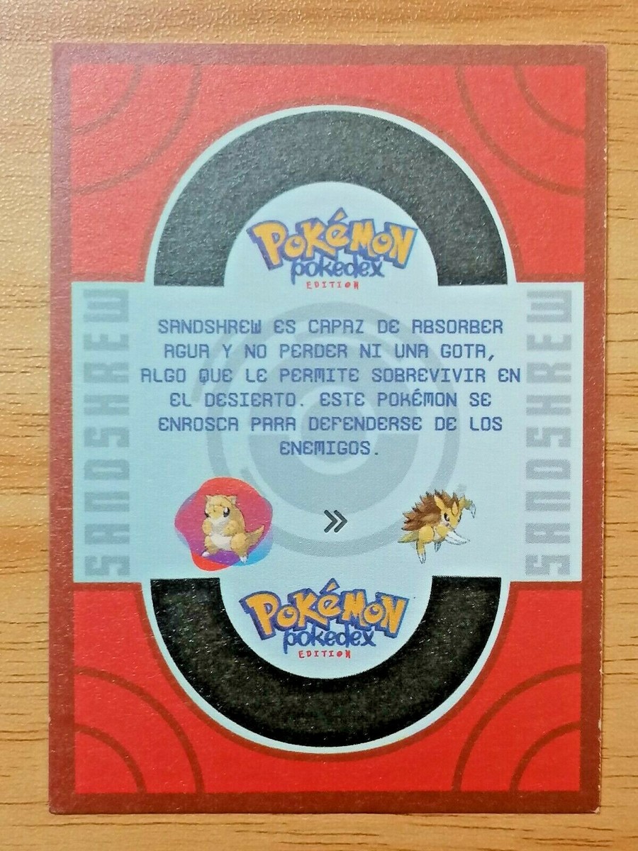 CARD POKEMON EJ VOL. I #027 SANDSHREW 2020 Kanto PERU South