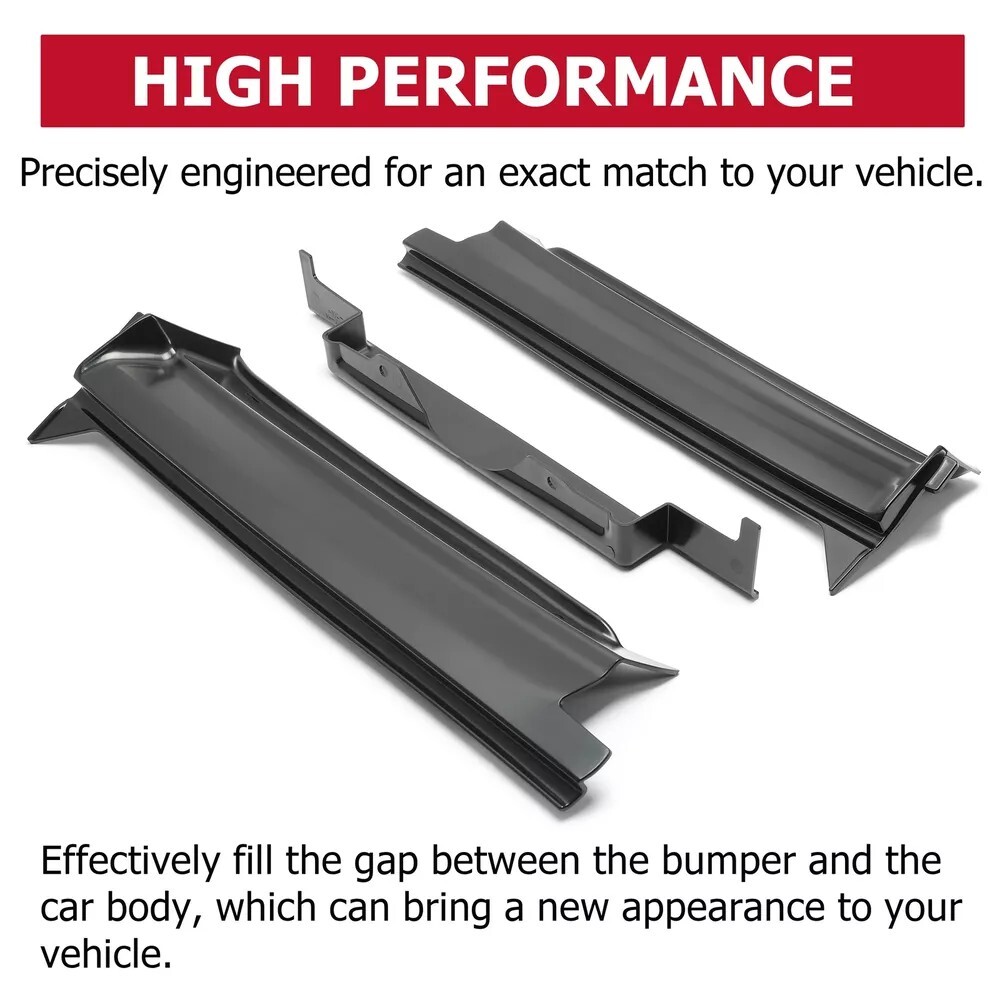 1977-79 Cadillac Fleetwood Brougham DeVille Coupe Sedan Rear Bumper Fillers