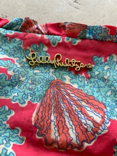 lilly pulitzer makeup bag - Picture 4 of 4