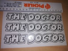 2 x 180mm Schwarz Aufkleber Valentin Rossi Vale 46 the Doktor motogp R1 Gsxr rr 