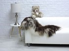 Peau de Mouton Véritable Tapis Shag Fourrure Zone Islandaise Cuir 682