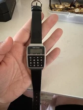 VINTAGE Radio Shack Digital Calculator Alarm Chrono Watch - Needs Battery