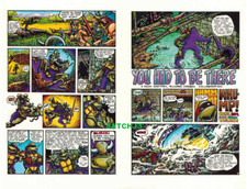 RICHARD CORBEN TEENAGE MUTANT NINJA TURTLES T...